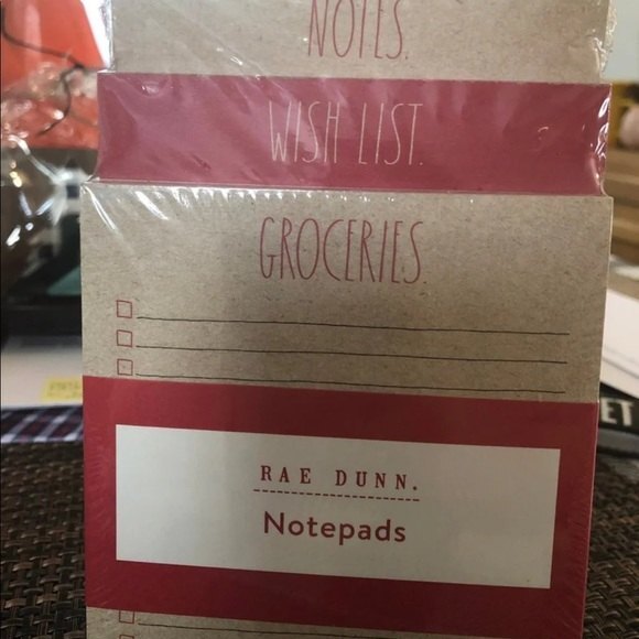 Rae Dunn Christmas themed notepads - Picture 1 of 3